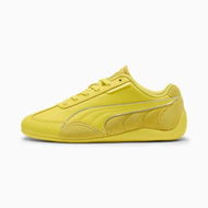 Detailed information about the product Scuderia Ferrari HP Speedcat Sneakers Unisex in Speed Yellow/Rosso Corsa, Size 13 by PUMA Shoes