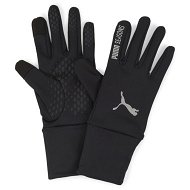 Detailed information about the product SEASONS Gloves in Black, Size Medium, Polyester/Elastane by PUMA