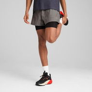 Detailed information about the product SEASONS Men's Trail Running Shorts in Cast Iron, Size XL, Polyester/Elastane/Nylon by PUMA