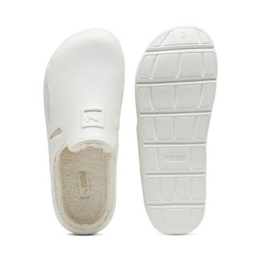 Shibui Mule WTR Unisex Slides in Warm White/Putty, Size 5, Textile by PUMA