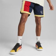 Detailed information about the product Showtime Men's Basketball Mesh Shorts in Club Navy, Size 2XL, Polyester by PUMA