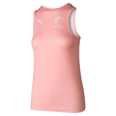 Silver Ferns Women's Training Singlet in Koral Ice/Sf, Size Large by PUMA