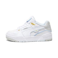 Detailed information about the product Slipstream Bball Unisex Sneakers in White/Cool Light Gray, Size 10.5, Textile by PUMA Shoes