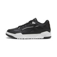 Detailed information about the product Slipstream G Unisex Golf Shoes in Black/White, Size 9.5, Synthetic by PUMA Shoes