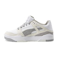 Detailed information about the product Slipstream Lo Ostrich Unisex Sneakers in White/Concrete Gray, Size 10, Textile by PUMA