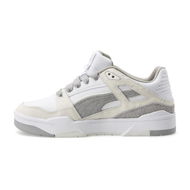 Detailed information about the product Slipstream Lo Ostrich Unisex Sneakers in White/Concrete Gray, Size 7.5, Textile by PUMA