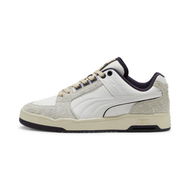 Detailed information about the product Slipstream Lo Service Line Unisex Sneakers in White/New Navy, Size 4, Synthetic by PUMA Shoes