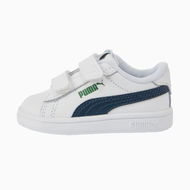 Detailed information about the product Smash 3.0 Sneakers Toddlers in White/Dark Night/Vine, Size 6 by PUMA
