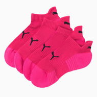 Detailed information about the product Sneaker Socks (2 Pairs) Unisex in Pink, Size 3.5