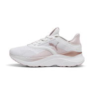 Detailed information about the product SOFTRIDE Mayve Women's Running Shoes in Feather Gray/Mauve Mist/Rose Gold, Size 9.5, Synthetic by PUMA Shoes