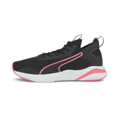 SOFTRIDE Rift Women's Running Shoes in Black/Luminous Peach, Size 7.5 by PUMA Shoes