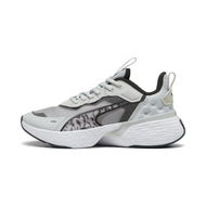 Detailed information about the product SOFTRIDE Sway FelineFine Women's Running Shoes in Cool Light Gray/Black, Size 10.5, Rubber by PUMA Shoes