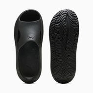 Detailed information about the product SOFTRIDE ZeroG Unisex Slides in Black, Size 4, Synthetic by PUMA