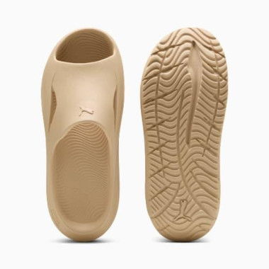 SOFTRIDE ZeroG Unisex Slides in Light Sand, Size 7, Synthetic by PUMA