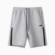 Detailed information about the product Spacer Men's Shorts in Light Gray Heather, Size Small, Cotton by PUMA
