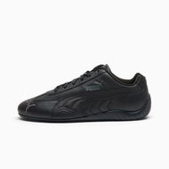 Detailed information about the product Speedcat Full Leather Unisex Sneakers in Black/Shadow Gray, Size 4 by PUMA Shoes