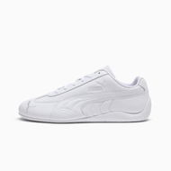Detailed information about the product Speedcat Full Leather Unisex Sneakers in White/Feather Gray, Size 4 by PUMA Shoes