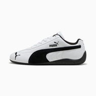 Detailed information about the product Speedcat Leather Unisex Sneakers in White/Black, Size 11 by PUMA Shoes