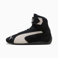 Detailed information about the product Speedcat Mid Unisex Sneakers in Black/Warm White, Size 4.5, Textile by PUMA Shoes