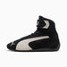 Speedcat Mid Unisex Sneakers in Black/Warm White, Size 4.5, Textile by PUMA Shoes. Available at Puma for $200.00