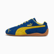 Detailed information about the product Speedcat OG Unisex Sneakers in Clyde Royal/PelÃ© Yellow, Size 9, Textile by PUMA Shoes