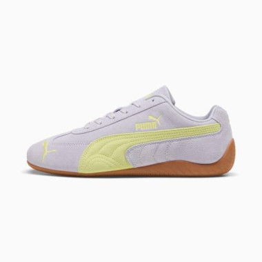 Speedcat OG Unisex Sneakers in Lilac Crush/Fresh Yellow, Size 10.5, Textile by PUMA Shoes