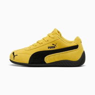 Detailed information about the product Speedcat Sneakers Kids in PelÃ© Yellow/Black, Size 2 by PUMA