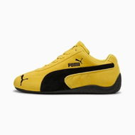 Detailed information about the product Speedcat Sneakers Youth in PelÃ© Yellow/Black, Size 4.5 by PUMA Shoes