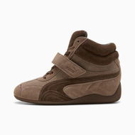 Detailed information about the product Speedcat Wedge Women's Sneakers in Totally Taupe/Chocolate, Size 6, Textile by PUMA