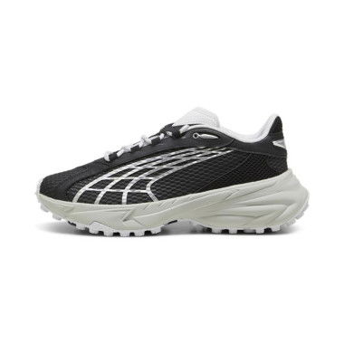 Spirex Speed Unisex Sneakers in Black/Silver Mist, Size 10.5, Synthetic by PUMA Shoes