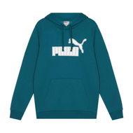 Detailed information about the product SPORTS CLUB Men's Hoodie in Cold Green, Size Medium, Cotton by PUMA