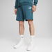 SPORTS CLUB Men's Shorts in Cold Green, Size Medium, Cotton by PUMA. Available at Puma for $60.00