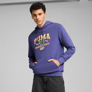 Detailed information about the product SPORTS LEGACY Men's Graphic Hoodie in Blue Crystal, Size Small, Cotton by PUMA