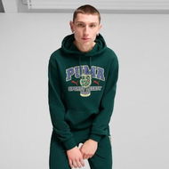 Detailed information about the product SPORTS LEGACY Men's Graphic Hoodie in Dark Myrtle, Size Small, Cotton by PUMA