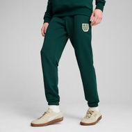 Detailed information about the product SPORTS LEGACY Men's Graphic Sweatpants in Dark Myrtle, Size Medium, Cotton by PUMA