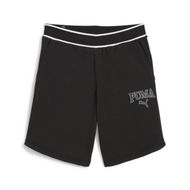 Detailed information about the product SQUAD Men's Shorts in Black, Size Large, Cotton/Polyester by PUMA