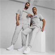 Detailed information about the product SQUAD Men's Track Pants in Light Gray Heather, Size XL, Cotton/Polyester by PUMA