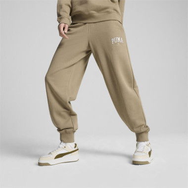 SQUAD Women's Pants in Oak Branch, Size XS, Cotton/Polyester by PUMA