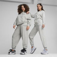 Detailed information about the product SQUAD Women's Track Pants in Light Gray Heather, Size XS, Cotton/Polyester by PUMA