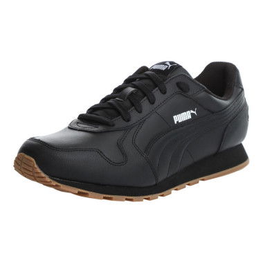 ST Runner Full L Unisex Sneakers in Black, Size 12 by PUMA Shoes