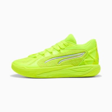 Stewie 4 Flawless Women's Basketball Shoes in Lime Squeeze/Lime Sheen, Size 7, Synthetic by PUMA Shoes