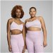 Studio Yogini Move Women's Training Bra in Grape Mist, Size Small, Polyester/Elastane by PUMA. Available at Puma for $50.00