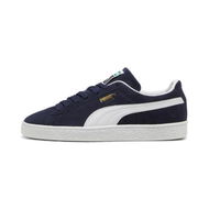 Detailed information about the product Suede Classic Sneakers Unisex in Navy/White, Size 10 by PUMA Shoes