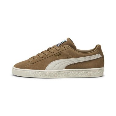 Suede Classic XXI Sneakers in Chocolate Chip/Alpine Snow, Size 4.5, Textile by PUMA Shoes