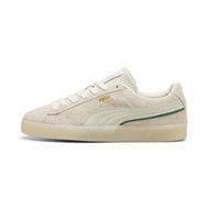 Detailed information about the product Suede Classics OG Unisex Sneakers in Warm White/Sedate Gray/Archive Green, Size 13, Textile by PUMA Shoes