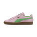 Suede Terrace Unisex Sneakers in Pink Delight/Green, Size 10.5, Textile by PUMA. Available at Puma for $98.00