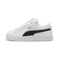 Detailed information about the product Suede XL Leather Unisex Sneakers in White/Black, Size 10, Textile by PUMA