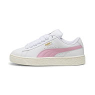 Detailed information about the product Suede XL Leather Unisex Sneakers in White/Pink Lilac, Size 4, Textile by PUMA