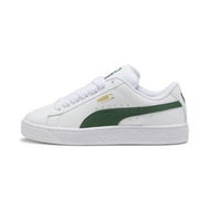 Detailed information about the product Suede XL Leather Unisex Sneakers in White/Vine, Size 10, Textile by PUMA