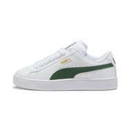 Detailed information about the product Suede XL Leather Unisex Sneakers in White/Vine, Size 4, Textile by PUMA